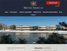 Tablet Screenshot of britamerican.com